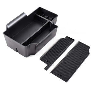 Frente coche apoyabrazos <span class=keywords><strong>de</strong></span> centro consola ABS <span class=keywords><strong>de</strong></span> almacenamiento organizador Chevrolet para Chevy 2019 - Product Image 3