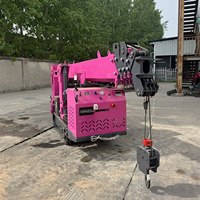 Mini-grue araignée certifiée CE 1t 2t 3t, petite machine de levage araignée avec stabilisateurs hydrauliques, couleurs personnalisées