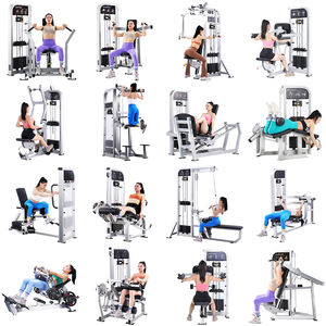 Appareil d'entraînement robuste et écologique en acier de qualité commerciale pour la musculation à domicile, réglable pour les exercices de pectoraux et des deltoïdes postérieurs - Product Image 3