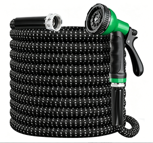 <span class=keywords><strong>Tuyau</strong></span> d'<span class=keywords><strong>arrosage</strong></span> <span class=keywords><strong>extensible</strong></span> BSCI 50FT 3X, anti-torsion, léger, rétractable, anti-UV, anti-fuite, pour l'<span class=keywords><strong>arrosage</strong></span> et le lavage de voiture - Product Image 1