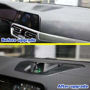 Luz ambiental Led para <span class=keywords><strong>coche</strong></span>, altavoz Interior, tablero central, Kits de cubierta de altavoz de elevación automática con luz ambiental para BMW G20 G28 - Product Image 5