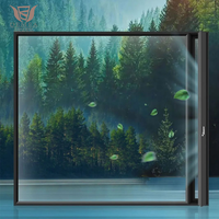 Ventana de microventilación DEMEA, nuevo diseño, estilo abatible, resistente al viento, insonorizada y con aislamiento térmico,