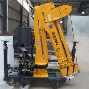 Mini Crane Listrik Mobile 2t Gruas Lipat dengan Boom Angkat 7m Dc24v 12v <span class=keywords><strong>Hoist</strong></span> dengan Winch untuk Dijual - Product Image 4