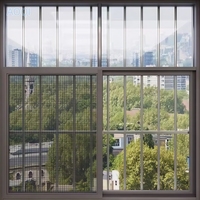 Fenêtres à battants en aluminium à double vitrage insonorisées et isolées pour les villas et les résidences. Conception moderne certifiée Energy Star