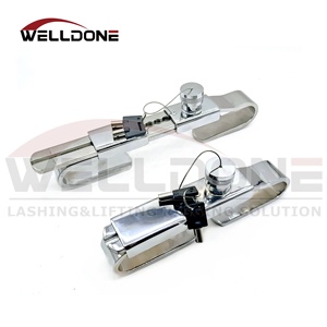 Khóa An Toàn Vận Chuyển Container Bằng Thép Cứng Có Chìa Khóa Ổ Khóa Cửa Xe Tải Điều Chỉnh Được - Product Image 5