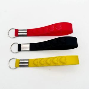 Custom Logo Printed Fashion Mini Pop Keychain Fidget Poppers Push Itting Pop <b>Bubble</b> Fidget Toy Keychain for Boys Girls <b>Kids</b> - Product Image 4