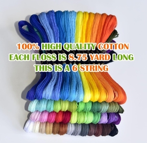 Cầu Vồng Màu Thêu Xỉa 50 Xiên Mỗi Gói Cho <span class=keywords><strong>Cross</strong></span> <span class=keywords><strong>Stitch</strong></span> Thủ Công Mỹ Nghệ May Cho Tình Bạn Vòng Đeo Tay Chỉ Xỉa Khác Hàng Thủ Công - Product Image 2