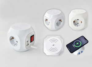 Nouvelle alimentation multifonctions multi-prises, <span class=keywords><strong>cube</strong></span> d'alimentation sans fil allemand, prise en charge de la charge rapide PD/QC 3.0 - Product Image 2