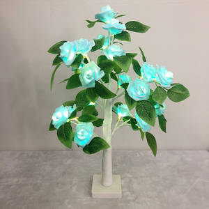 24 LED Baumlichter Led Valentinstag Rosen Indoor Party Dekoration Tischdekoration Licht Bonsai Baumlicht - Product Image 2
