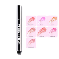 Cosmétiques personnalisés OEM à haute teneur en pigments brillants brillants végan hydratant longue durée brillant à lèvres marque privée brillant à lèvres liquide