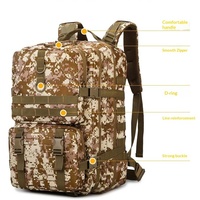 Sac à dos tactique de 50L en Oxford, grande capacité, unisexe, pour alpinisme, voyage en plein air, randonnée, camping – Vente directe usine