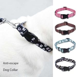 Correa y <span class=keywords><strong>collar</strong></span> personalizados para perros, <span class=keywords><strong>collar</strong></span> ajustable con estampado, correa para pasear perros grandes, medianos y pequeños - Product Image 2