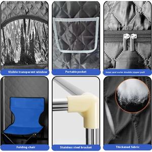 Sauna esthétique moderne Btws, dôme de sauna au design élégant et tente de sauna respirante - Product Image 6