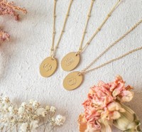 Inspire Bijoux En Acier Inoxydable Nouveau ou Attendant Maman Cadeau Push Présent Grossesse Baby Shower Cadeau Maman Collier Bijoux Ovales
