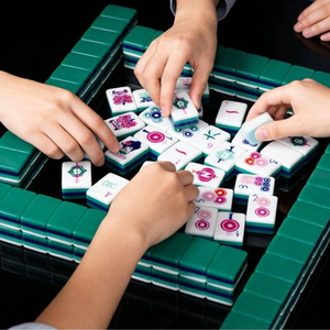 โอ้ ไมฮ์ ไมฮ์ จง ไทล์<span class=keywords><strong>ส</strong></span> ชุดไพ่นกกระจอกอะคริลิค<span class=keywords><strong>ส</strong></span>ไตล์โมเดิร์น<span class=keywords><strong>ส</strong></span>ีเขียว ไพ่นกกระจอกอเมริกัน <span class=keywords><strong>ส</strong></span>ำหรับ<span class=keywords><strong>ง</strong></span>านปาร์ตี้และเกมบนโต๊ะเพื่อความบันเทิ<span class=keywords><strong>ง</strong></span> - Product Image 6