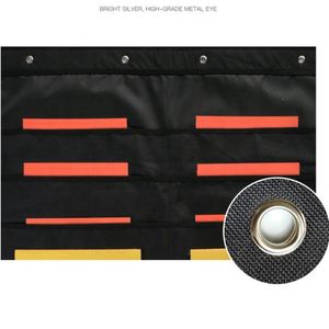 Multipurpose Heavy Duty Oxford Polyester Hanging Wall <b>File</b> <b>Storage</b> Pocket Chart Organizer - Product Image 6