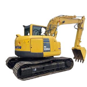 Excavatrice d'occasion Komatsu PC138US de haute qualité, 13,8 tonnes, modèle 2022, capacité de la benne de 0,5 m³, moteur testé et inspecté, en bon état - Product Image 1