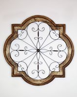 Décoration murale en métal de luxe avec motif abstrait pour la décoration intérieure haut de gamme des maisons et des espaces commerciaux