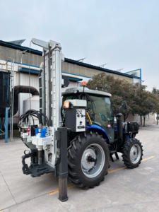 हाथ का दूसरा ट्रैक्टर प्रकार पानी की अच्छी तरह से ड्रिलिंग रिग भूमिगत जल ड्रिलिंग उपकरण - Product Image 2