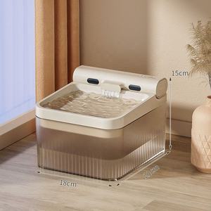 Indução Cat Bebendo Fonte Grande Capacidade Filtro Circulação sem fio Pet Bebendo Fonte Inteligente <span class=keywords><strong>Dog</strong></span> Beber - Product Image 3