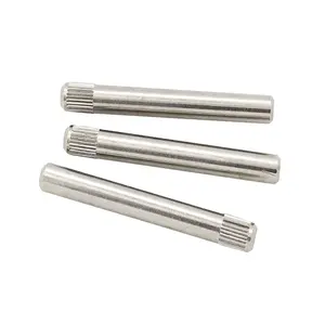 Higher quality Customized Precision Stainless Steel Rod Shaft Dowel Knurled Pins