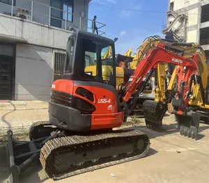 Kubota U55 Mini Máy Xúc/Nhật Bản Ban Đầu 5.5 Tấn Kubota u55-4 Sử Dụng Mini Bánh Xích Máy Xúc Backhoe Cho Bán