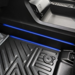 Tapis de voiture TPE antidérapant toutes saisons avec logo personnalisé et design breveté 5D pour Daihatsu Hijet 2022 et après - Product Image 6