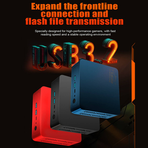 TISHRIC MINI PC Intel Alder Lake <span class=keywords><strong>I3</strong></span> 1215U Win11 Mini Host 16GB DDR4 512GB M.2 SSD PCIe BT5.2 WiFi6 Computadora de escritorio Diseño de juegos - Product Image 3