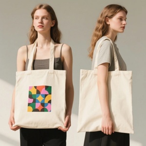 Bolsas de Tela Personalizadas al por Mayor con su Logotipo, Bolsas Promocionales de Lona de Algodón Reutilizables, Bolsa de Lona Ecológica para Eventos - Product Image 4