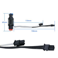 Part Printer 3D Grosir, Kit Hotend Quick Swap, Heater Keramik 24V 40W, Nozzle 0.25-0.8mm, Voron High-Speed DIY 3D Printing