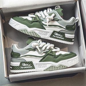 รองเท้าลำลองขายส่งสำหรับผู้ชาย รองเท้ากีฬา รองเท้าสเก็ตบอร์ด รองเท้าผ้าใบแบบสวม - Product Image 2