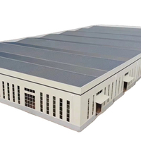 Hecho en China Taller Estructura de acero Hangar Hall Cobertizo de peso ligero con servicios de soldadura de corte por flexión