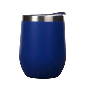 Vente directe d'usine, gobelets à vin en acier inoxydable en forme d'œuf, logo personnalisé, verres à whisky, verres à boire - Product Image 1