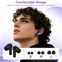Écouteurs sans fil S71 LE Audio, écouteurs intra-auriculaires avec son stéréo HiFi, étanches IPX7, ajustement confortable pour le sport / le travail / les voyages