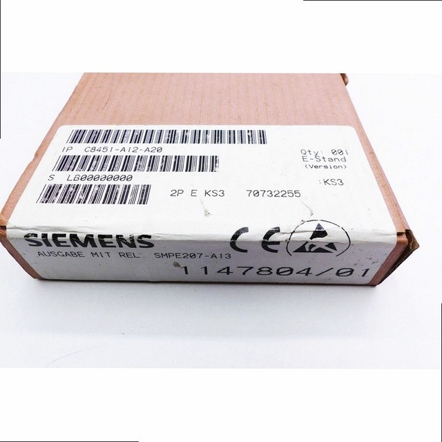 SMPE207-A13 C8451-A12-A20 KS3 Industrial Automation Component for Sealed Relay Output Applications