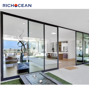 <span class=keywords><strong>Porte</strong></span> coulissante <span class=keywords><strong>en</strong></span> aluminium pour l'intérieur <span class=keywords><strong>de</strong></span> la maison RICHOCEAN, portes coulissantes insonorisées pour la cuisine - Product Image 2