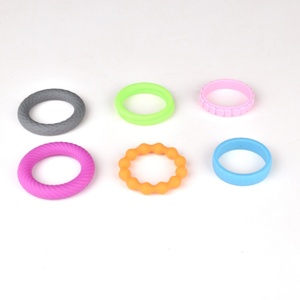 Anneau de résistance en silicone FAAK pour corriger le prépuce masculin, retarder l'éjaculation, anneaux péniens, jouets sexuels pour hommes, anneau de pénis - Product Image 2