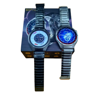 Montres intelligentes haut de gamme 2025 S6 Pro NFC, suivi d'activité sportive, <span class=keywords><strong>montre</strong></span> <span class=keywords><strong>connectée</strong></span>, smartwatch avec Android, <span class=keywords><strong>montre</strong></span> intelligente pour <span class=keywords><strong>homme</strong></span> en métal - Product Image 1