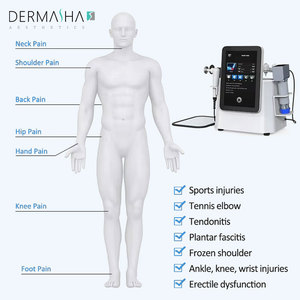 थोक फिजियोथेरेपी उपकरण पोर्टेबल 448k रेट cet rf तकनीकी चिकित्सा पैर संयुक्त दर्द 4 1 शॉक वेव मशीन में - Product Image 5