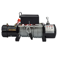 Treuil de haute qualité 13500 Lbs avec moteur 12V DC pour treuil de voiture à câble
