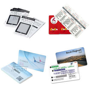 <b>Scratch</b> Off Sticker Labels PET Gray 9x73mm for Password Card Recharge Game Anti-Counterfeit B2B Custom Packaging - Product Image 6