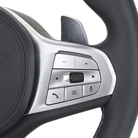 Volant sport M en cuir pleine fleur d'origine avec bouton chauffant pour BMW G11 G12 G20 G30 M2 G87 M3 G80 M4 G42 G82 M5 F90 G05 F95