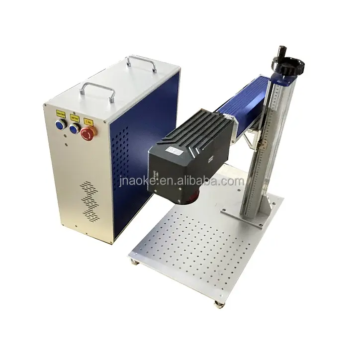 JPT 100 W 60 W 50 W 30 W Autofokus 2.5D 3D Mopa Faserlaser-Markierungsmaschine für Schmuck Waffe Becher