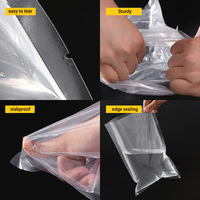 Prix d'usine, sachet sous vide lisse, scellé à la chaleur, PA PE, chambre transparente, sac sous vide en plastique nylon pour emballage de viande fraîche