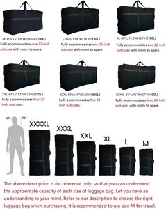 Sac de rangement pliable et résistant à l'humidité en tissu non tissé écologique 32L pour vêtements, couettes et déménagement - Product Image 2