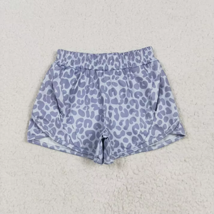 Abbigliamento Coordinato Mamma e Figlia, Abbigliamento Sportivo per Fitness e Yoga, Pantaloncini Estivi Colorati con Stampa Leopardata - Product Image 3