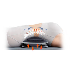 Papan bantal pijat punggung bawah, untuk kaku otot perenggang punggung bawah untuk nyeri punggung bawah perangkat traksi Lumbar dapat disesuaikan - Product Image 4