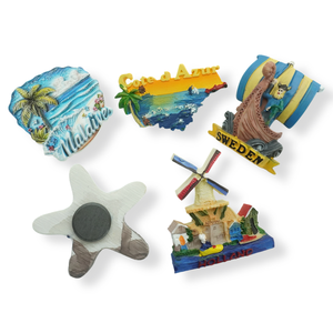 Imán de nevera de resina personalizado al por mayor <span class=keywords><strong>Barcelona</strong></span> Palau City Country diseño 3D resina polivinílica pegatina de recuerdo turístico - Product Image 4