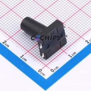 KH-12X12X17H-SMT-D Tactile Switch SMD-4P,12x12mm Switch ( Switch Length: 12mm )( Switch Width: 12mm )( Switch Height: 17mm ) - Product Image 2