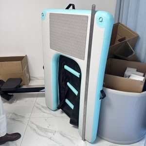 แผ่นรองลอยน้ำแบบพับได้สำหรับสัตว์เลี้ยง ขนาด 150 ซม. พร้อมตาข่ายด้านล่าง สำหรับขึ้นลงเรือหรือแม่น้ำ - Product Image 6